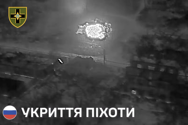 Прячутся, как тараканы: рыцари Зимнего похода показали, как дронами выжигают оккупантов на Торецком направлении. Видео