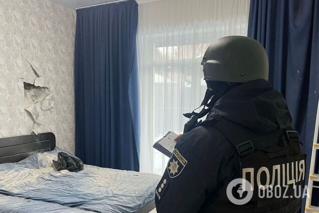 Есть повреждения: в КОВА рассказали о последствиях российской атаки на Киевскую область. Фото