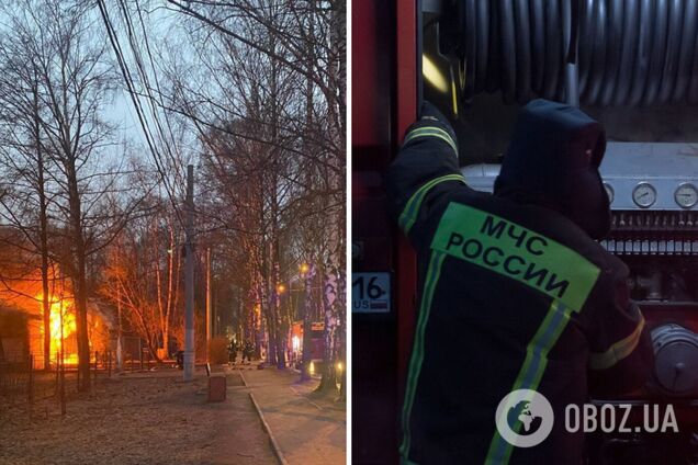 В Москве горит институт вычислительной техники, работающий на российский оборонпром. Фото и видео