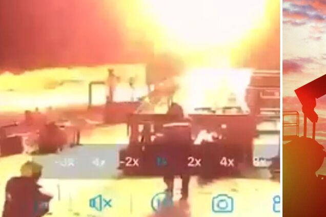 У Тюменській області стався вибух на нафтовому родовищі, є постраждалі: момент потрапив на відео