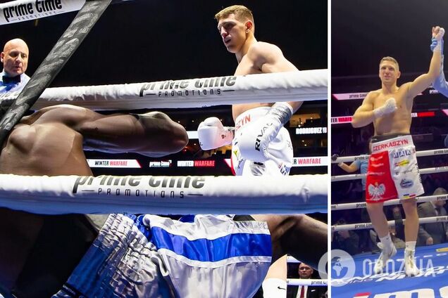 Боксер-чемпион из Харькова выиграл нокаутом бой в США, отправив соперника трижды в нокдаун. Видео