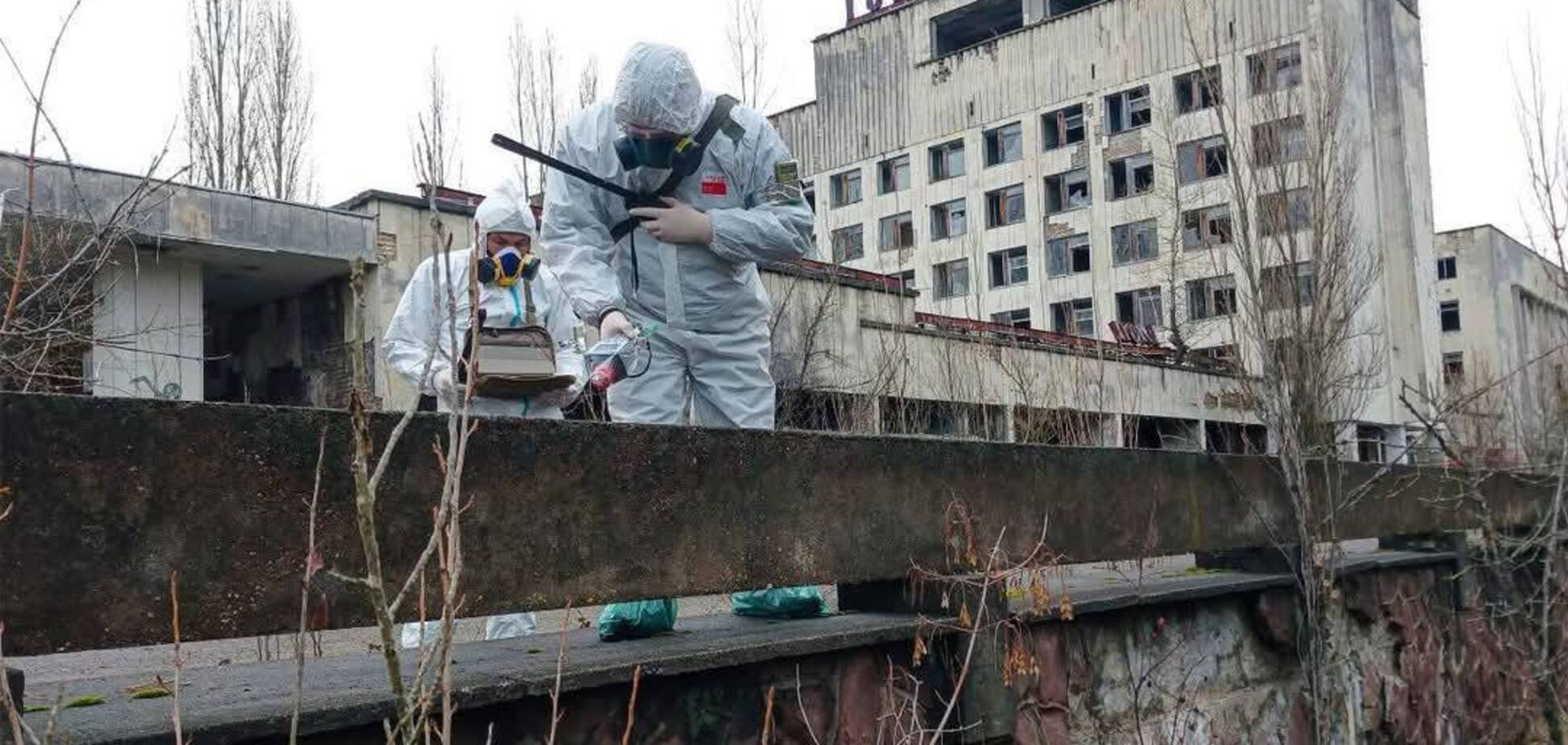 Военные провели разведку в зоне ЧАЭС: каков уровень радиации. Фото