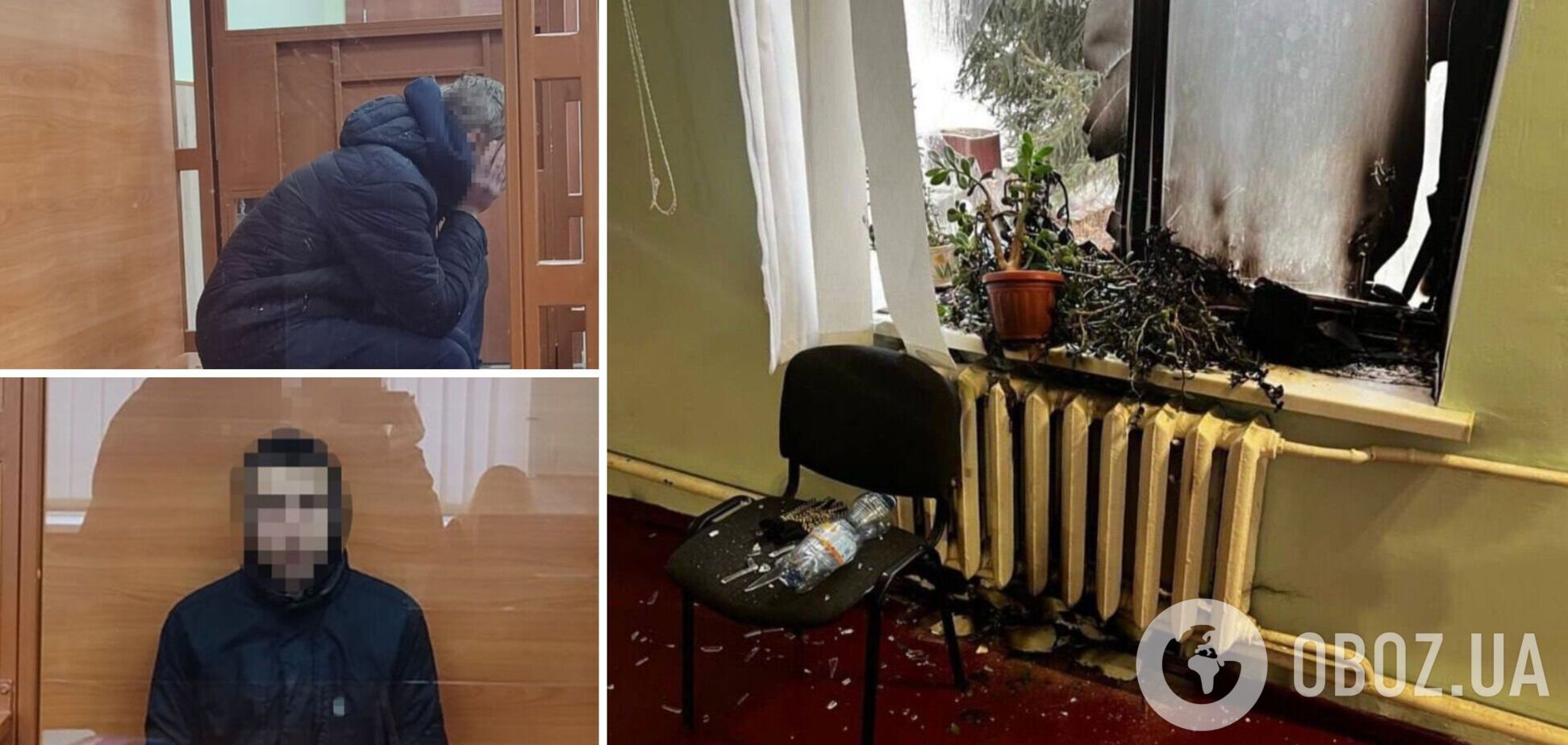 За обіцянку заплатити намагались спалити сільраду: на Київщині затримали зловмисників. Фото та відео