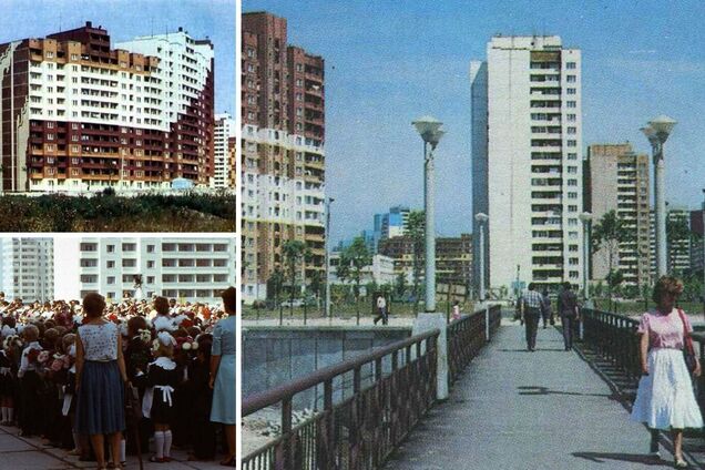 В сети показали, как выглядела Троещина в Киеве в первые годы застройки. Фото 1980-х годов
