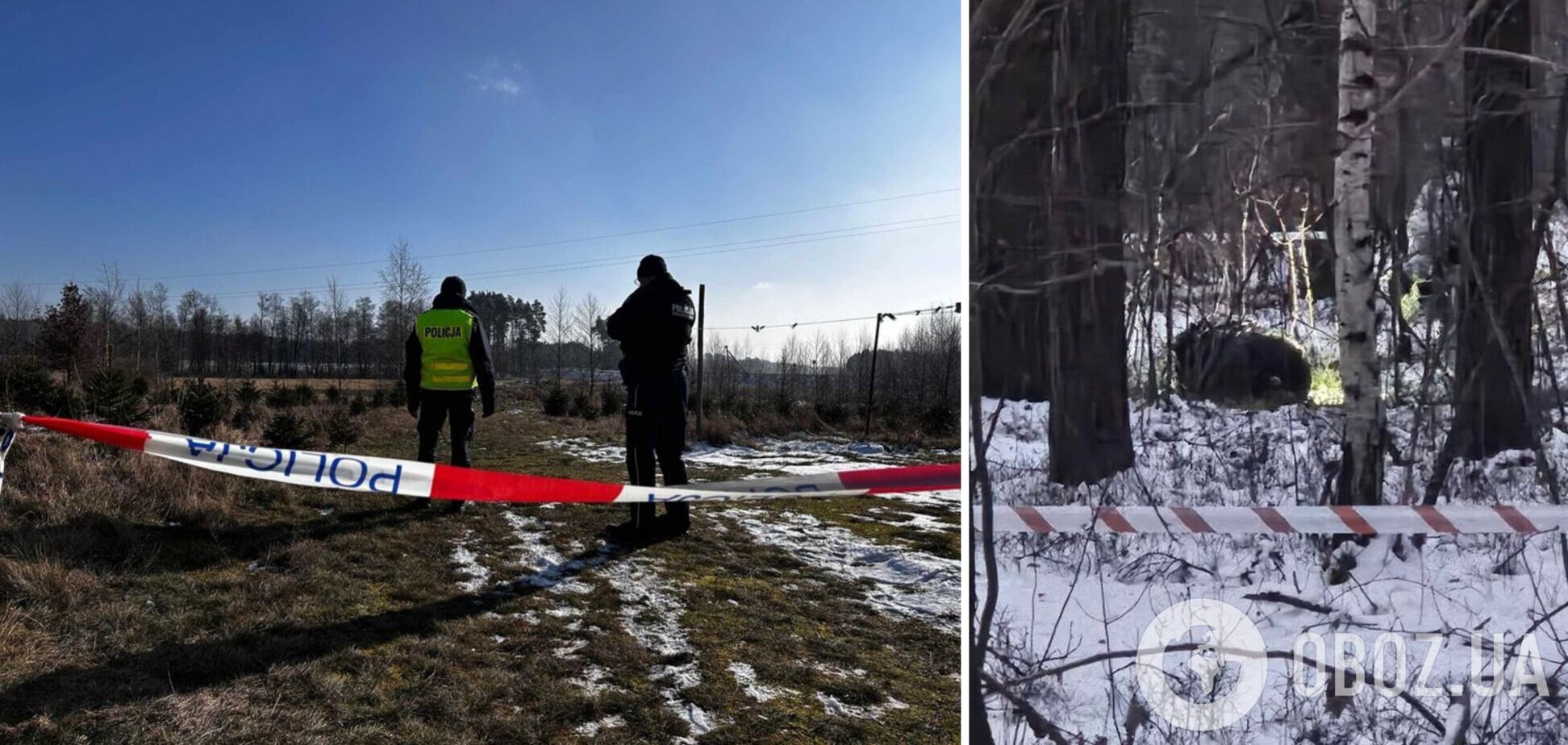 В Польше рухнули обломки ракеты Falcon 9 компании Илона Маска. Фото