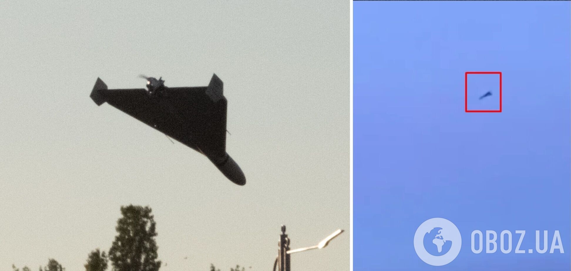 Приліт 'Шахеда' на Київщині серед житлових будинків зафіксували на камеру. Відео