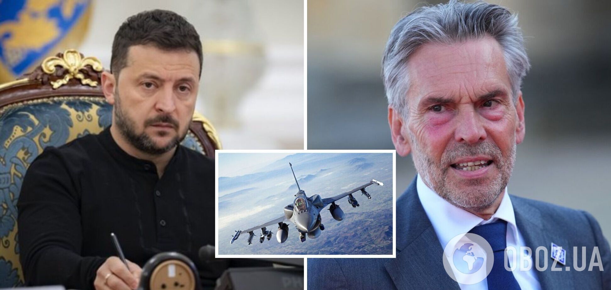 Зеленський після розмови з прем'єром Нідерландів зробив заяву про постачання F-16 - Дік Скооф