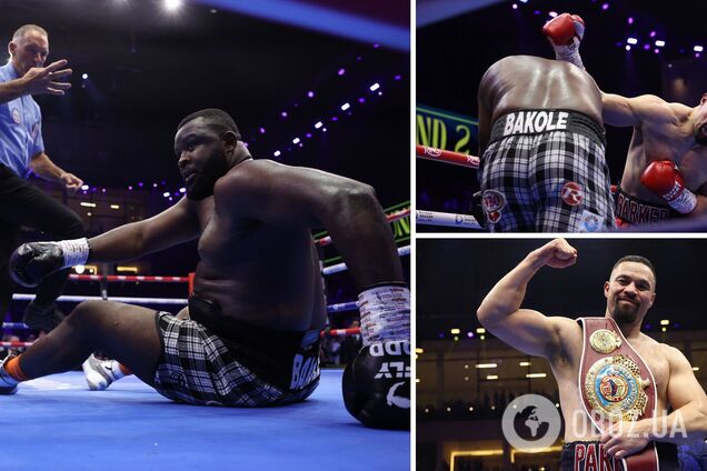 Супертяж, которым пугали Усика, проиграл нокаутом во втором раунде чемпионского боя. Видео