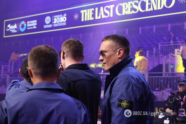 Усик показал свое истинное отношение к России во время бокса в Саудовской Аравии. Видео