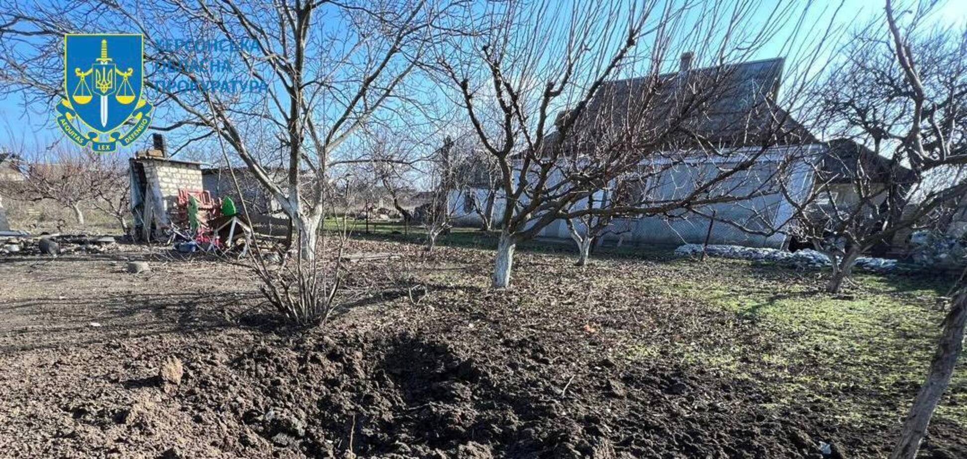 В Херсоне оккупанты сбросили взрывчатку с дрона на мужчину: он потерял ноги
