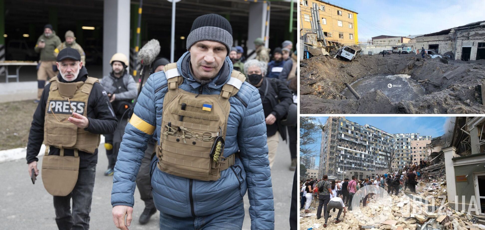 Кличко о трех годах войны: в Киеве повреждено 1239 домов, среди погибших – 11 детей
