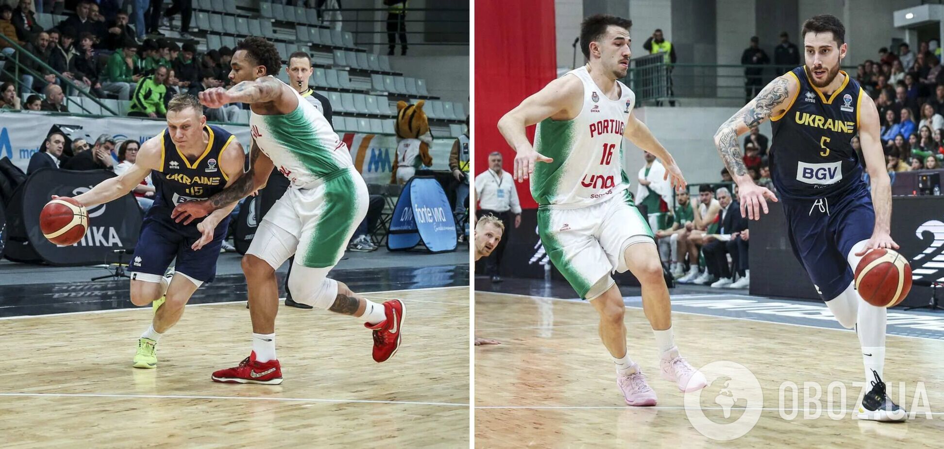 Как Украина разбила Португалию в последнем матче отбора на Евробаскет-2025. Видео