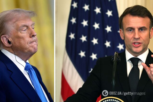 'Это были в основном гранты': Макрон разоблачил ложь Трампа о европейской помощи Украине. Видео