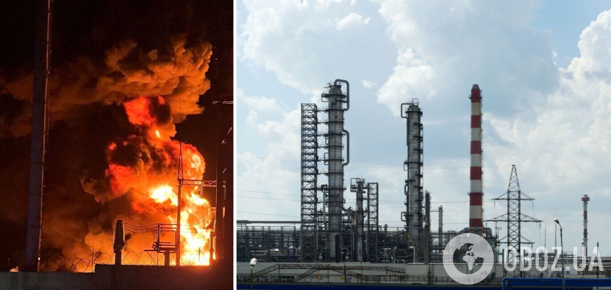 У Генштабі підтвердили удар по Рязанському НПЗ і нафтобазі у Тульській області. Відео