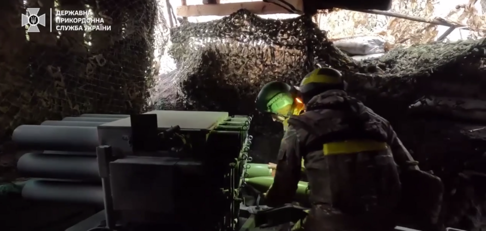 Работала РСЗО RAK-SA-12: в Донецкой области артиллеристы бригады 'Помста' уничтожили вражеское укрытие. Видео