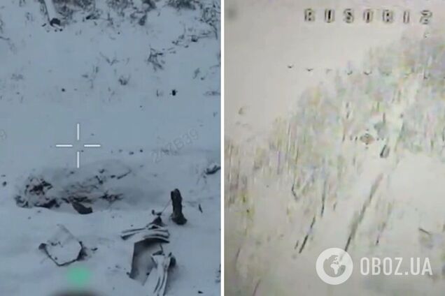 Працювали 'яструби': FPV-дрони прикордонників розбили позиції росіян на Харківщині. Відео