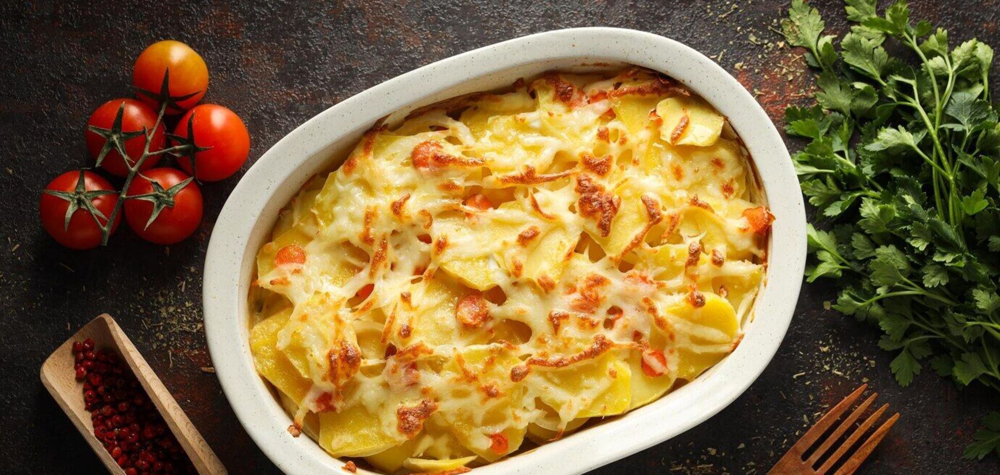 Ситна та дуже смачна картопляна запіканка з м'ясним фаршем та сиром: простий рецепт страви для всієї родини