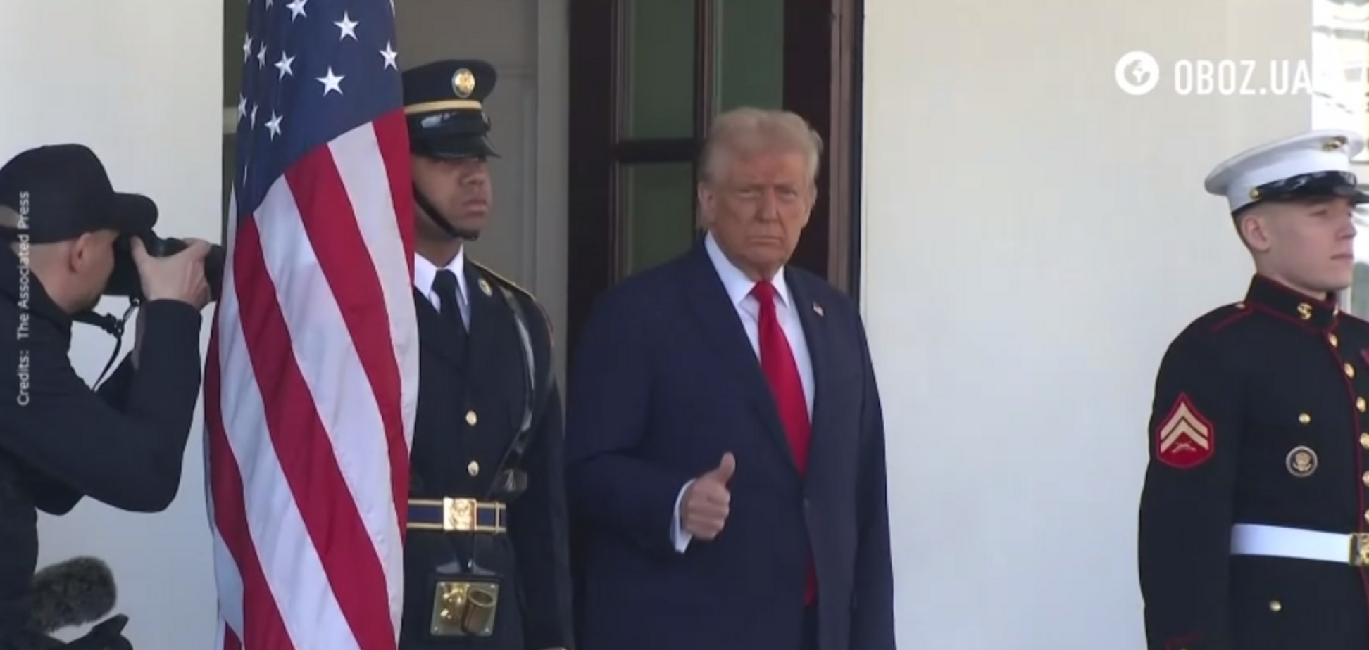 Трамп зустрічає Зеленського