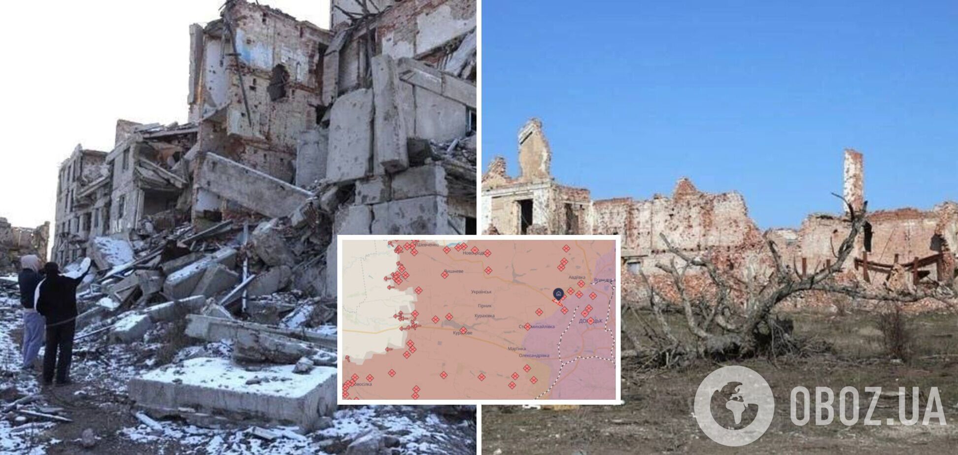 Дома превращены в руины: в сети показали, что оккупанты сделали с поселком Пески возле Донецка. Фото