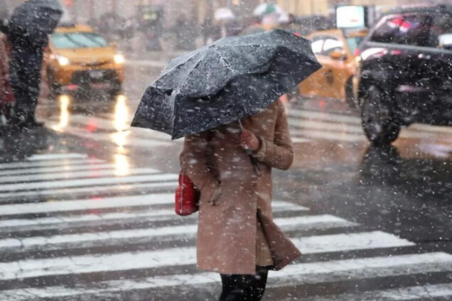 Мокрый снег и до +4°С: прогноз погоды по Киевской области на 1 марта