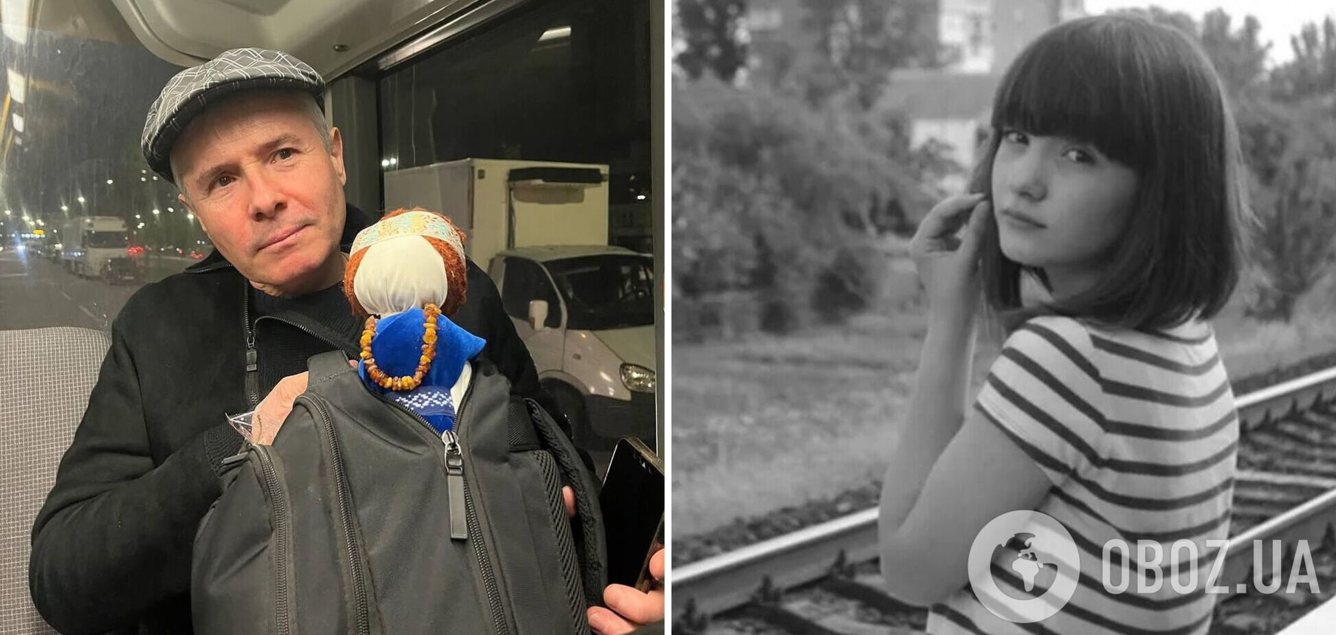 Константин Грубич на кладбище трогательно обратился к погибшей в ДТП дочери в ее день рождения