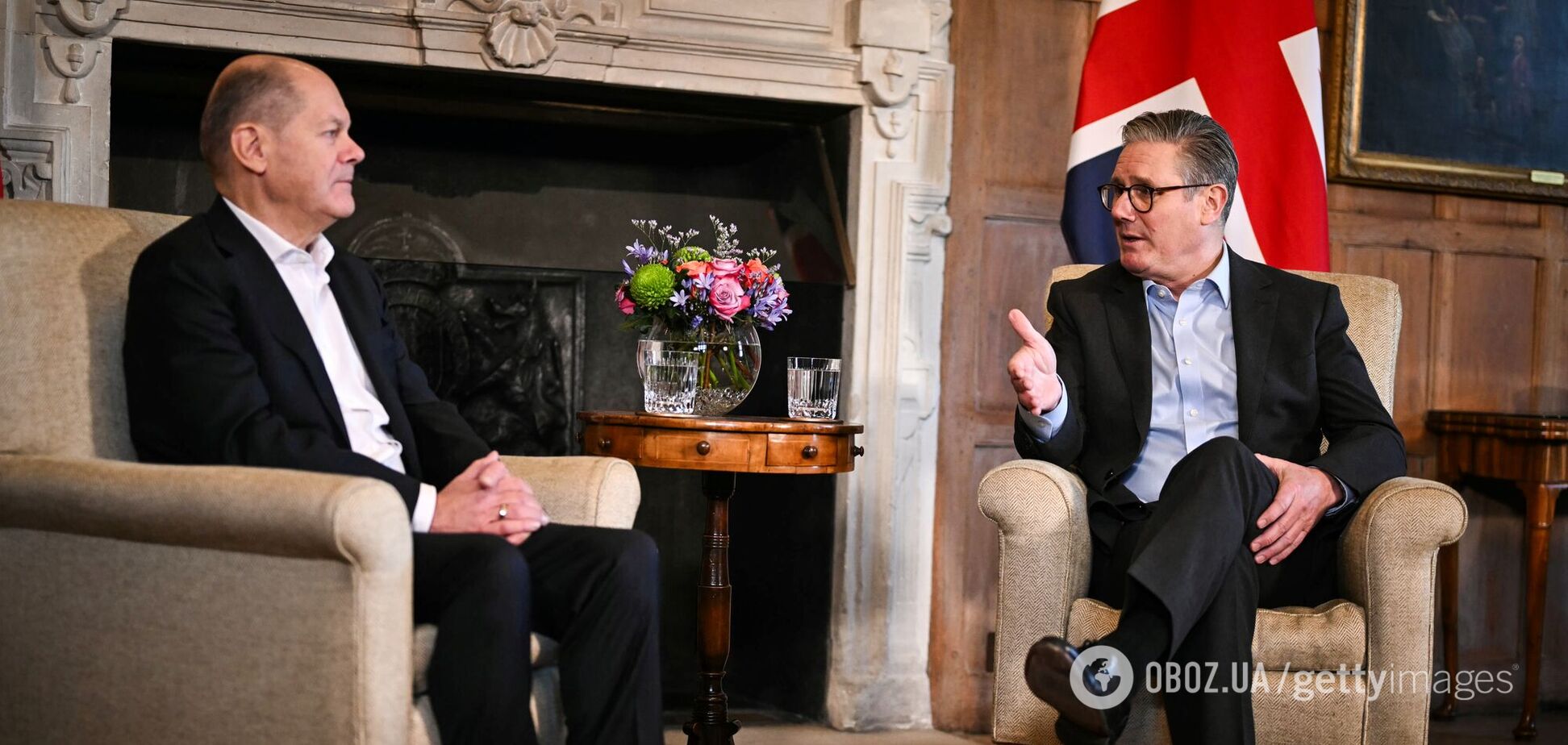 'Потрібен мир через силу': Стармер на зустрічі з Шольцом закликав забезпечити Україні якомога сильнішу позицію до переговорів
