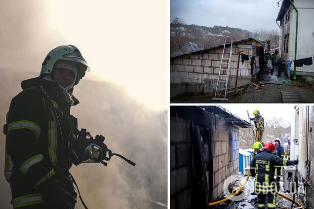 В Киевской области произошел пожар на территории мужского монастыря. Подробности и фото