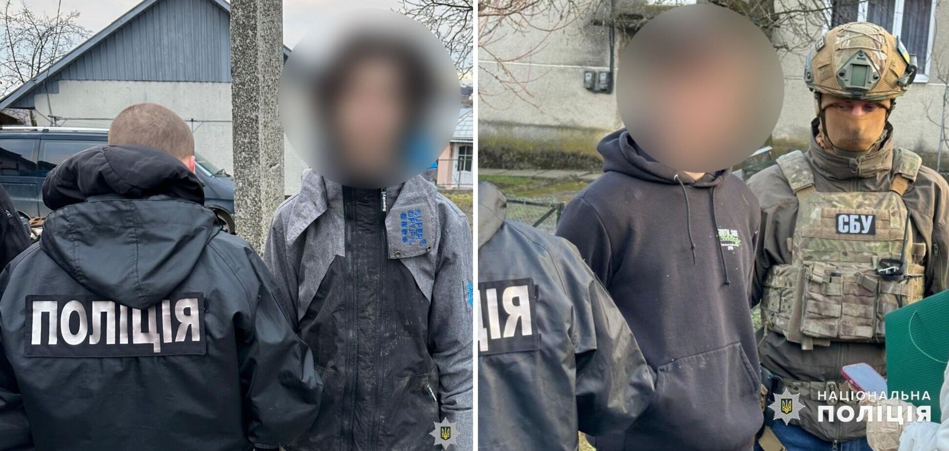 Залишили вибухівку: на Буковині викрили російських агентів-наркоділків, які готували теракт проти поліцейських. Фото