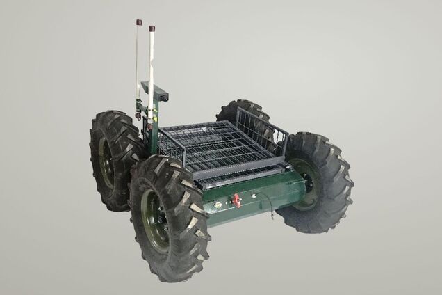 Подвозит боеприпасы и эвакуирует раненых: ВСУ получат на вооружение наземный роботизированный комплекс 'Гимли'. Фото