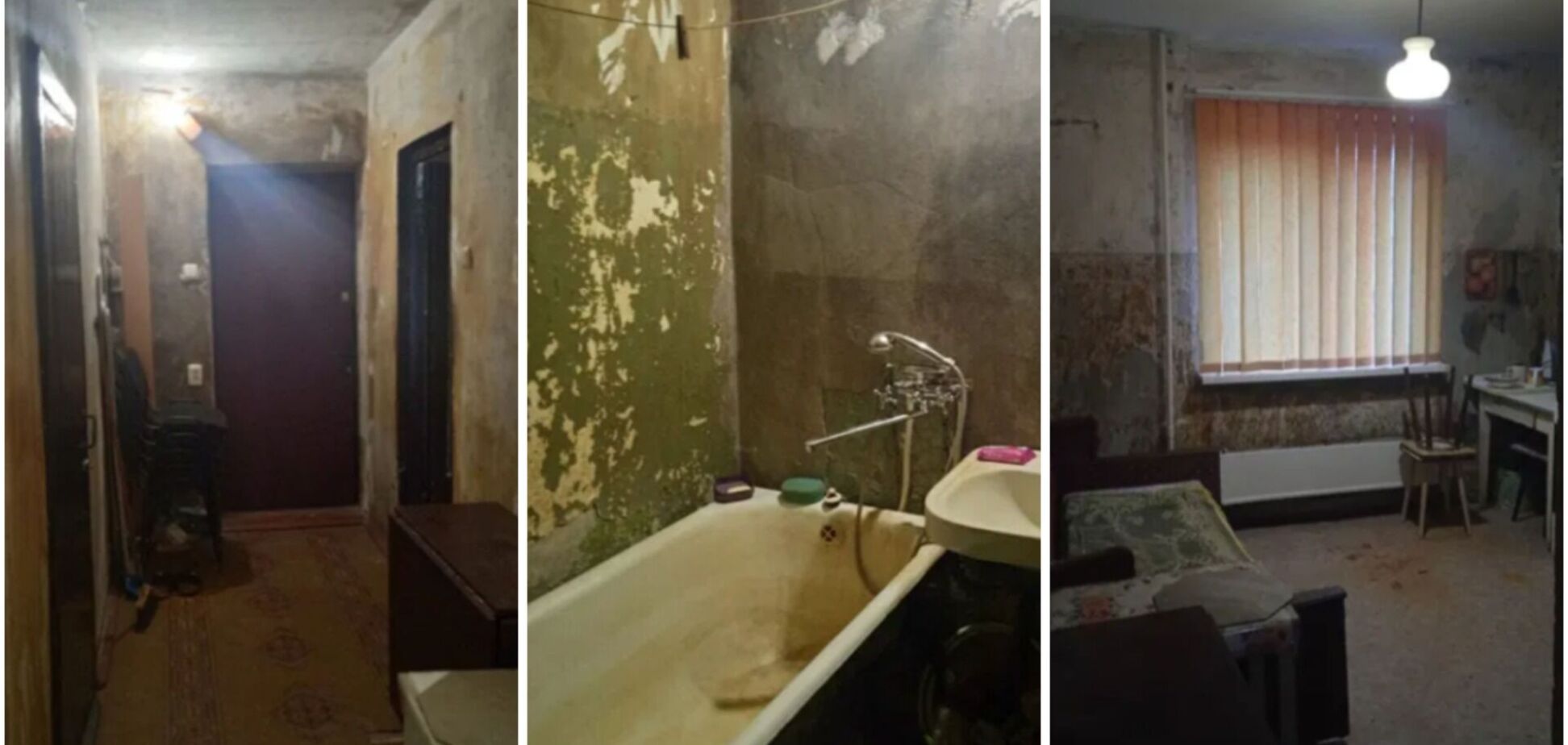 У Борисполі можна винайняти квартиру у жахливому стані