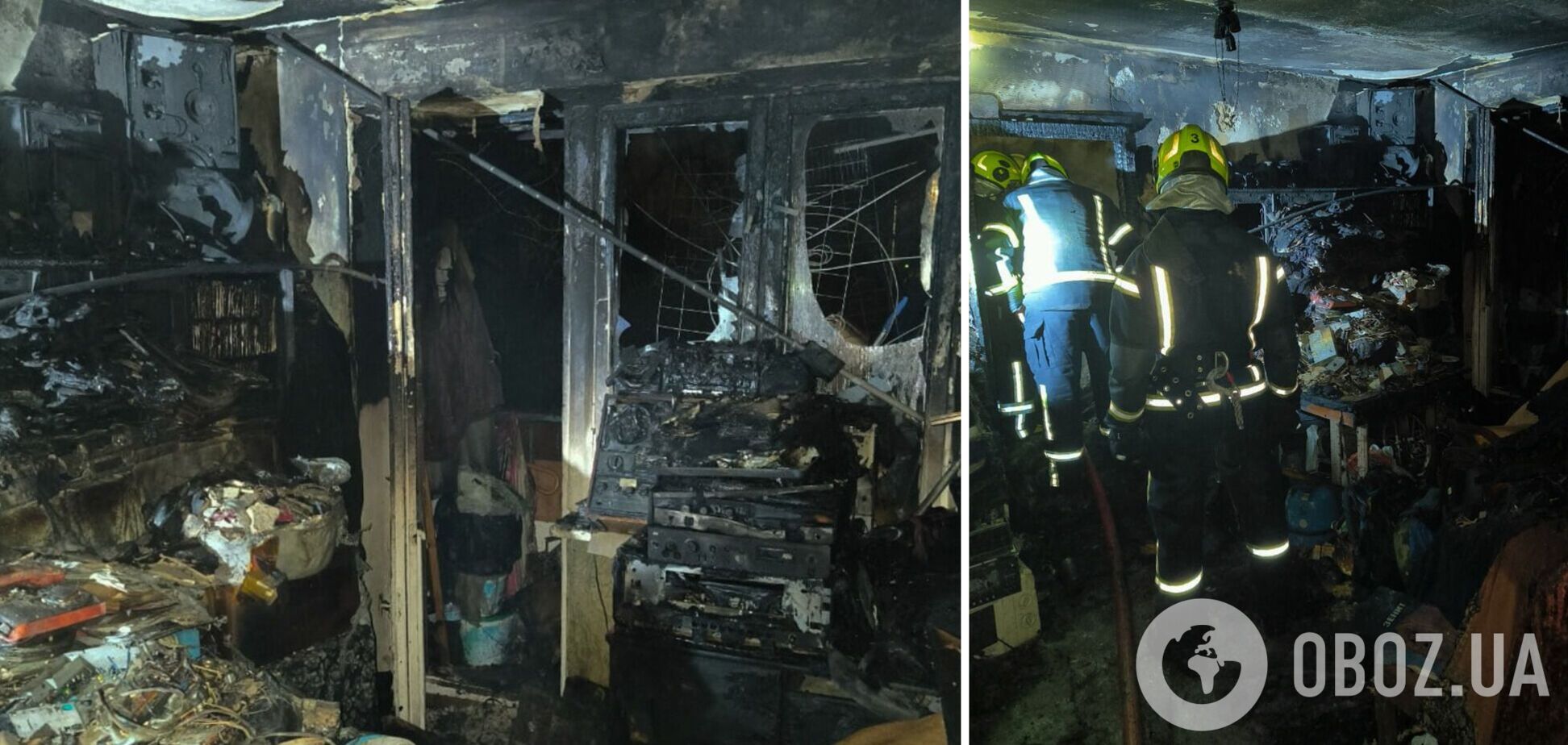 У Києві нічна пожежа забрала життя чоловіка. Подробиці трагедії та фото