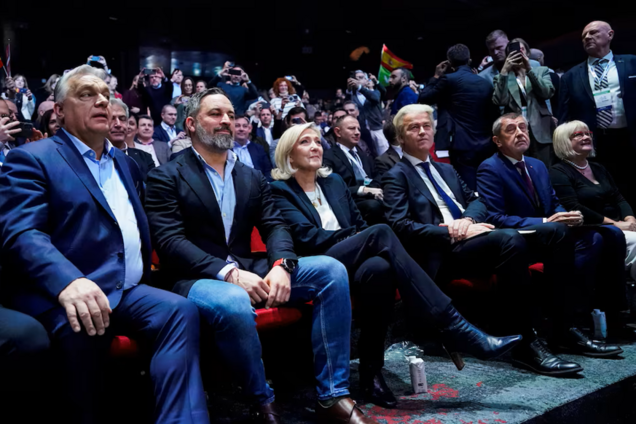 'Сделаем Европу снова большой': в Мадриде состоялся саммит ультраправых партий с участием Орбана и Ле Пен. Фото