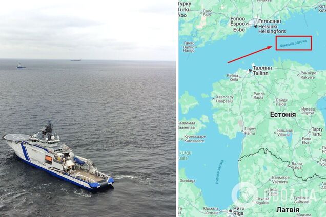 У Фінській затоці пошкоджено два російських кабелі зв'язку: з'єднували Санкт-Петербург і Калінінград. Карта