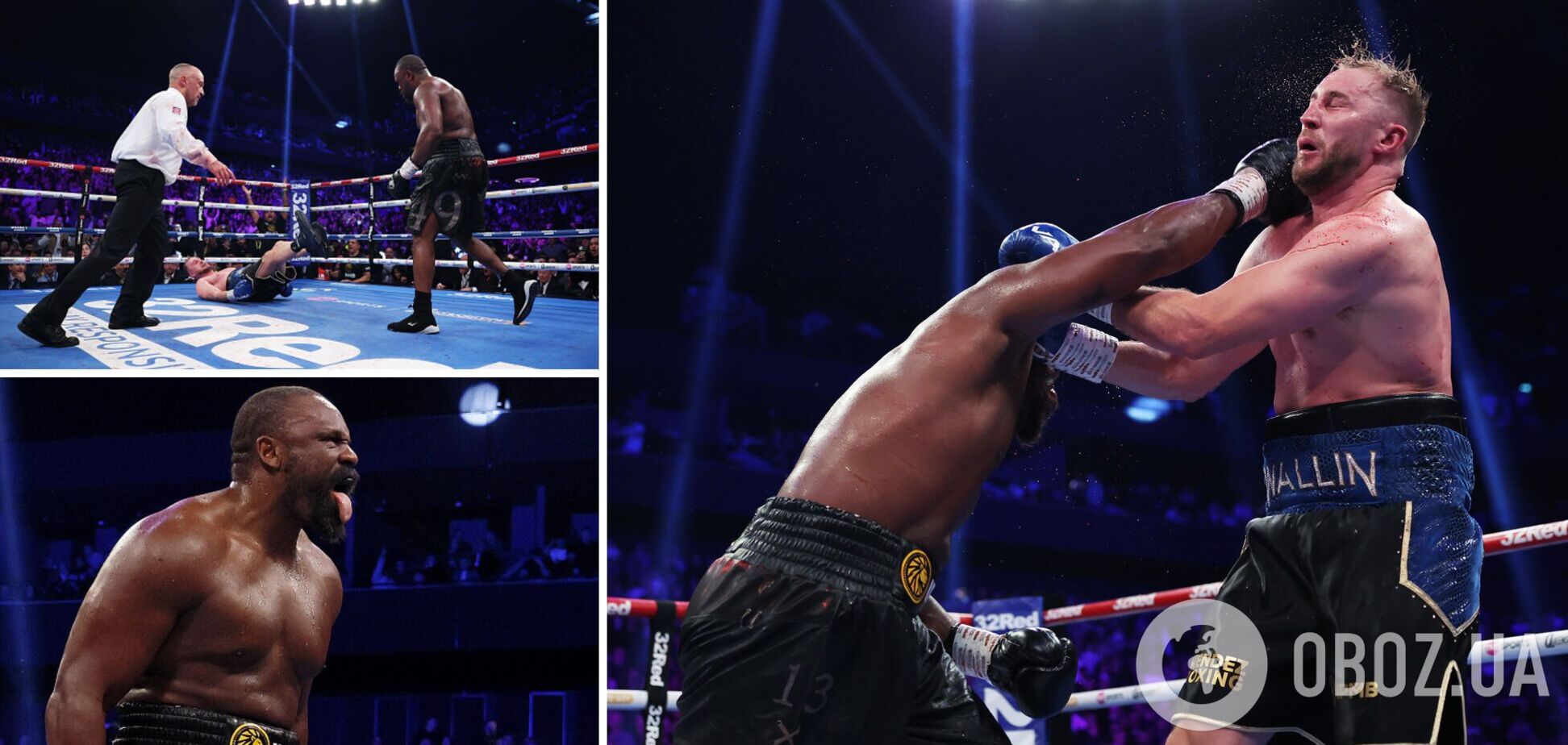 Чисора выиграл бой, одним ударом откинув соперника через весь ринг в нокдаун. Видео