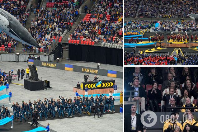 Принц Гарри подошел к сборной Украины на Играх непокоренных, чтобы лично поддержать наших спортсменов. Видео