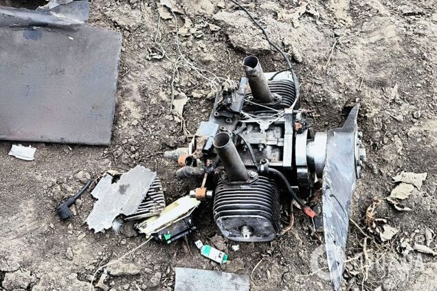 На Київщині фермер під час робіт знайшов у полі уламки 'Шахеда'. Фото та подробиці