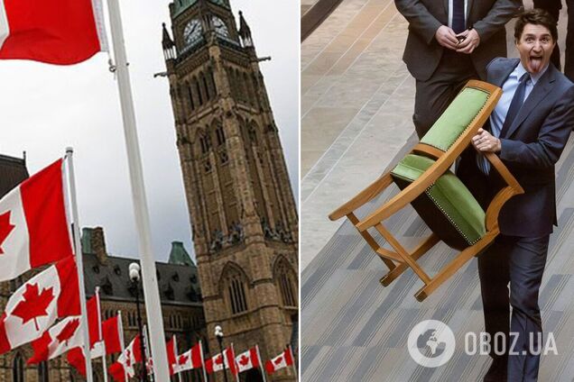 Трюдо, залишаючи Палату громад із кріслом у руках, показав язик: фото стало вірусним
