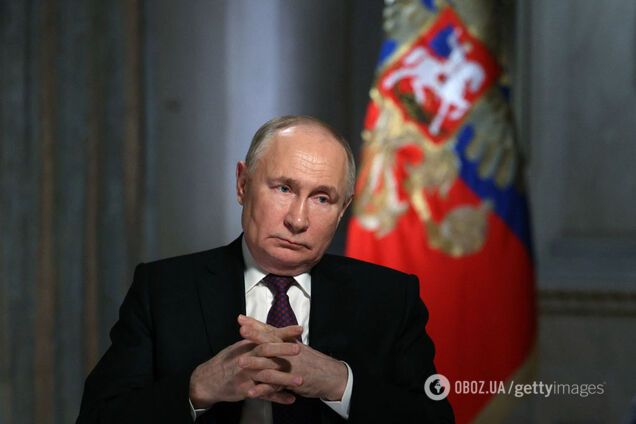 Российский диктатор Владимир Путин