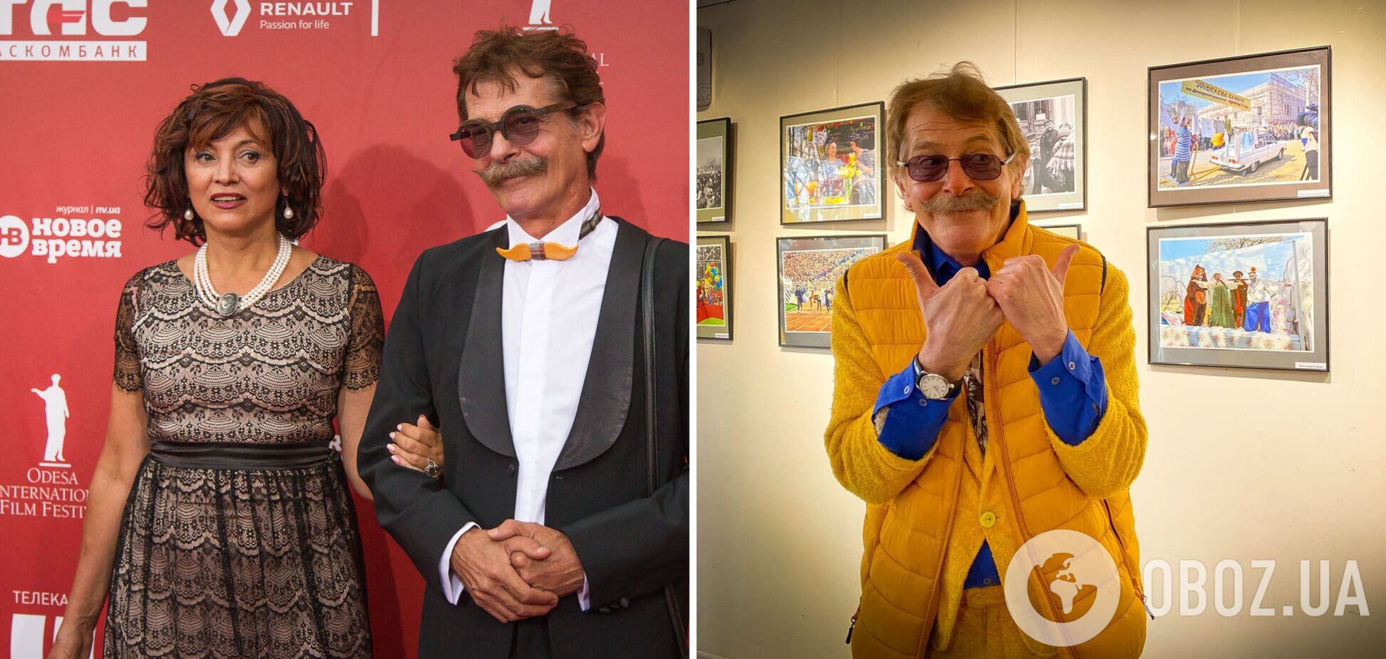 У Бориса Барського, що багато років грав діда у 'Маски-шоу', під час війни народилася перша онука