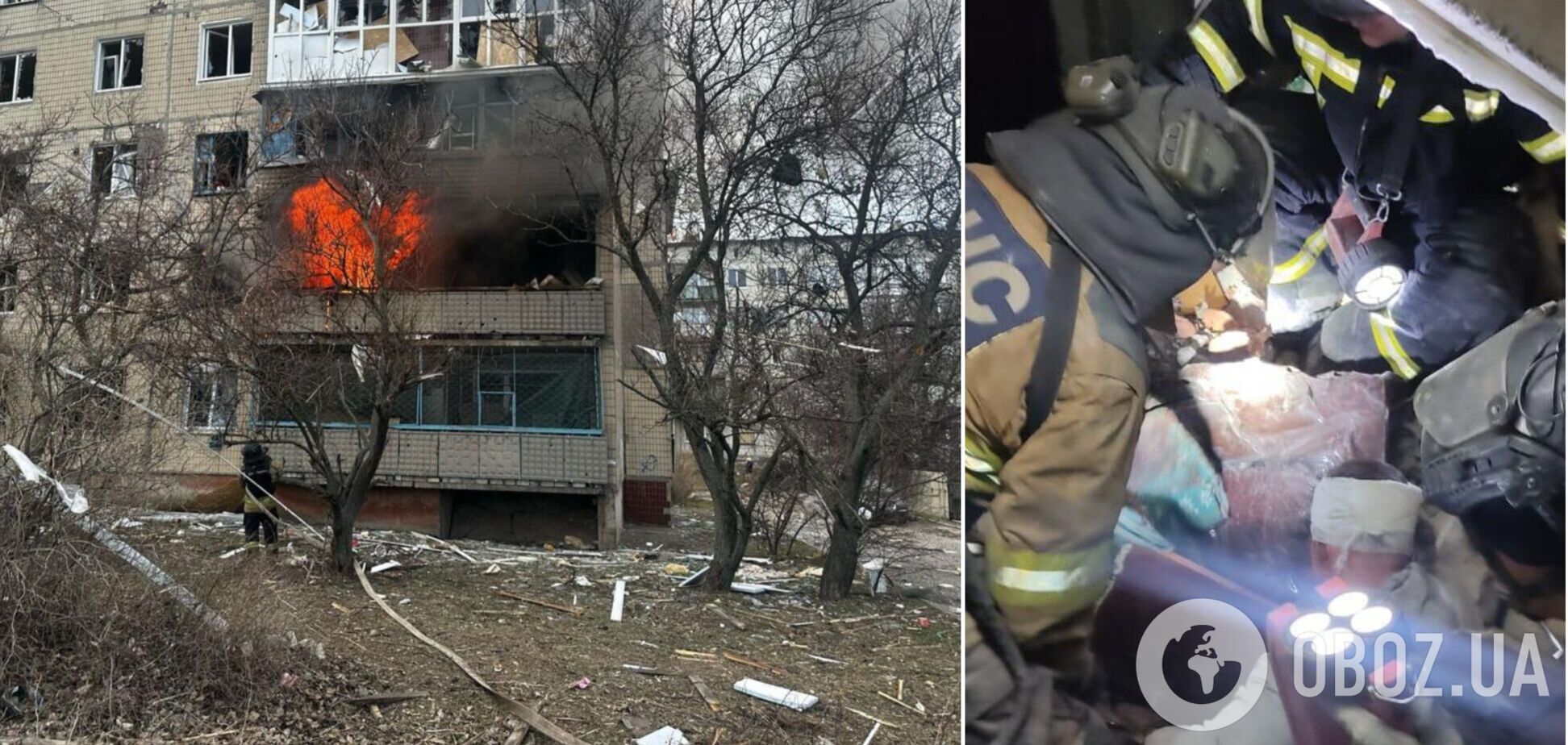 Почти сутки провела под завалами после обстрела: спасатели ГСЧС спасли женщину в Константиновке. Видео