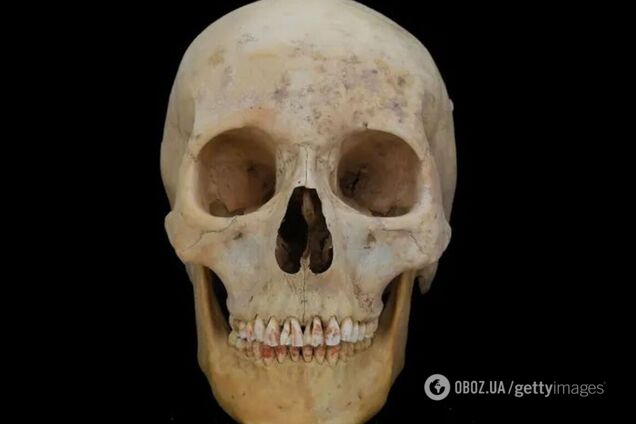 В Китае обнаружили 2200-летнюю могилу с женщиной, зубы которой были окрашены красным веществом