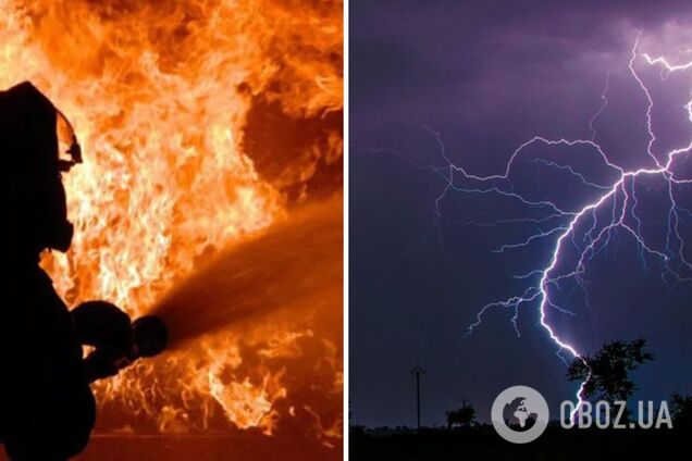 На Вінниччині блискавка влучила в житловий будинок: постраждала 8-річна дитина