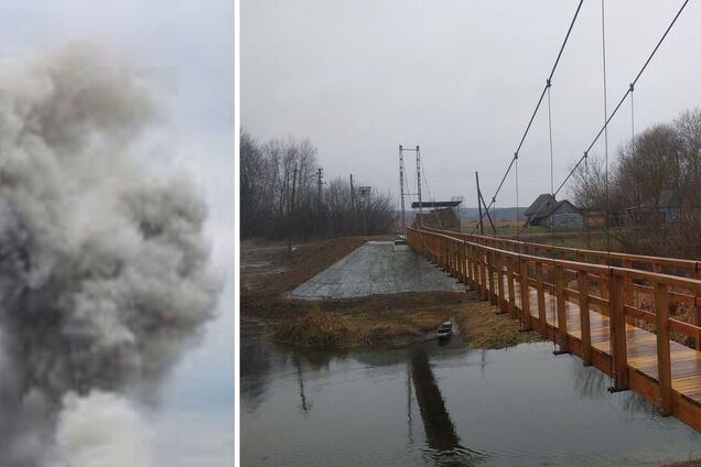 Российские оккупанты разрушили мост на приграничье Сумщины – ОВА