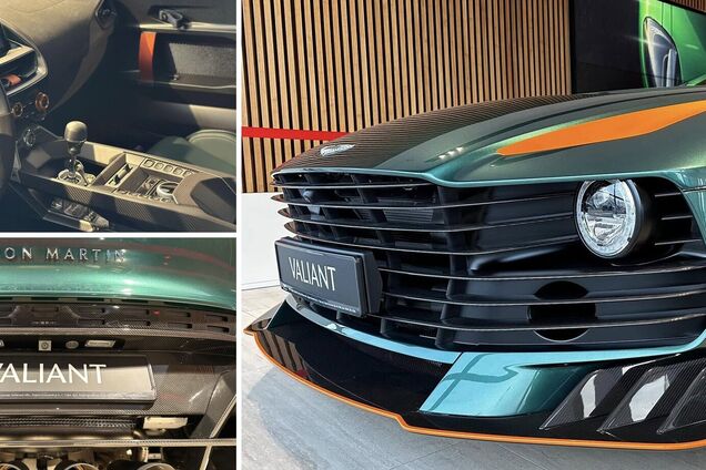Есть всего 38 таких авто: в Киев привезли суперкар Aston Martin Valiant, стоимостью 104 млн грн. Фото и видео