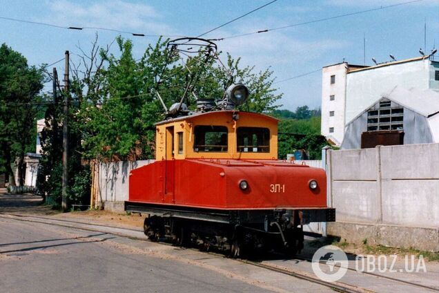 Сделали из немецкого локомотива: в Киеве есть уникальный трамвай времен Второй мировой войны. Фото