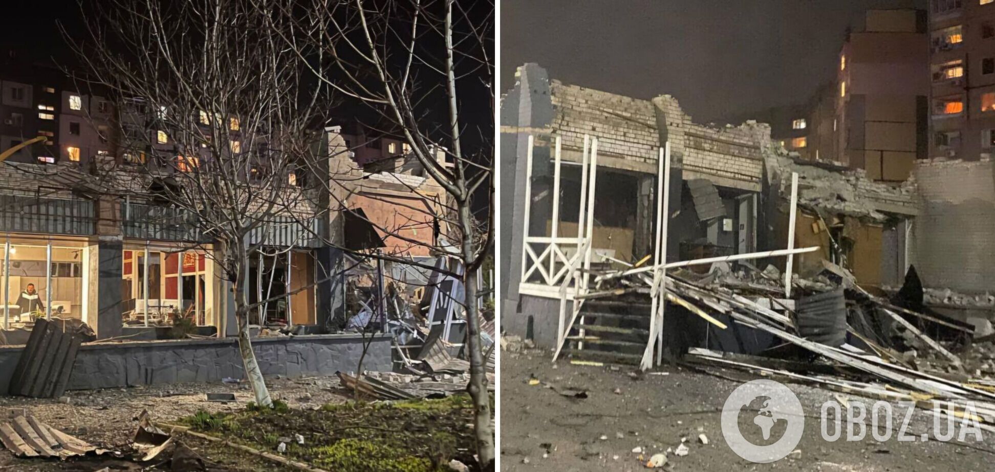 В Кривом Роге армия России полностью уничтожила здание развлекательного центра. Фото