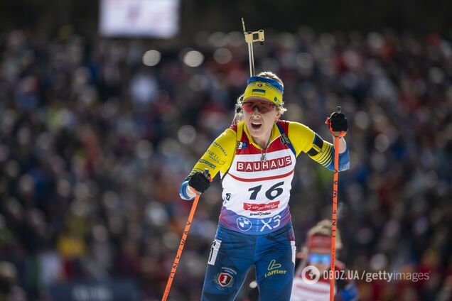 Биатлонистка сборной Украины выдала идеальную стрельбу на Кубке мира, закрыв подряд 20 мишеней