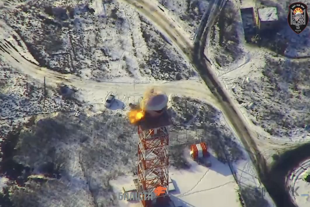 Силы обороны уничтожили вражеский радиолокационный комплекс 'Утес'. Видео