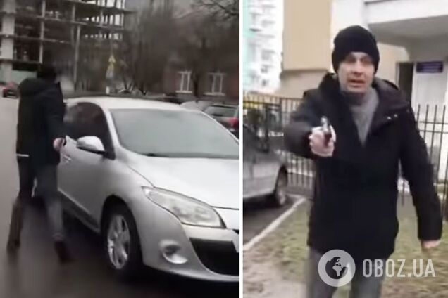 На Волині затримали чоловіка, який погрожував пістолетом співробітникам ТЦК. Відео