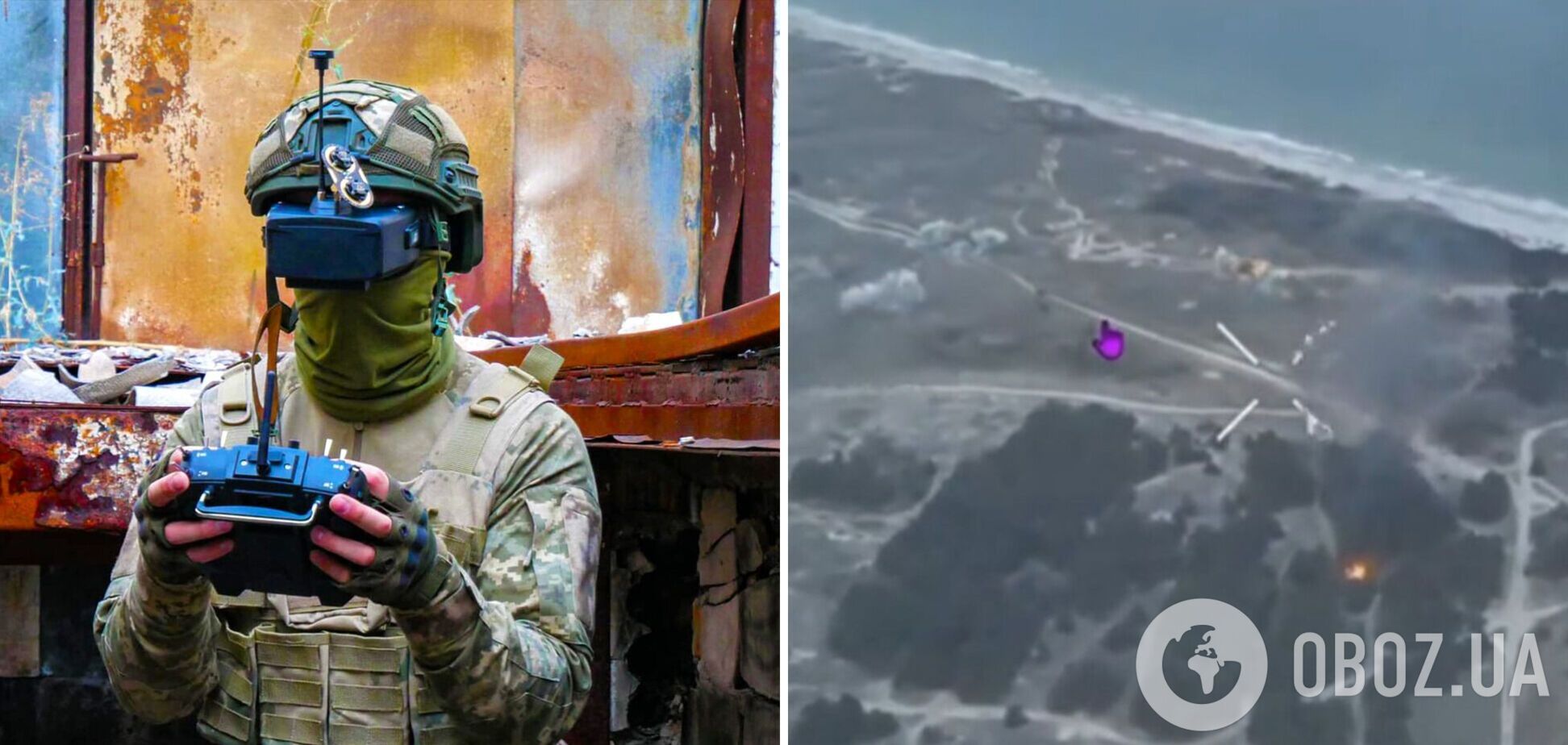 Не дают покоя оккупантам: воины ВМС уничтожили технику и живую силу армии РФ на Кинбурнской косе. Видео